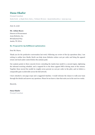 Letter
